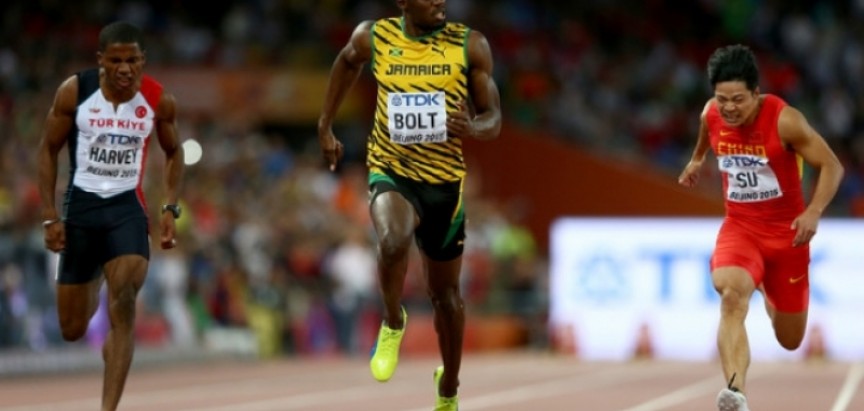 Usain Bolt obrano zlato na 100 m