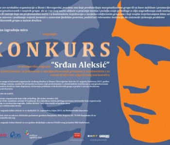 Natječaj za novinarsku nagradu Srđan Aleksić