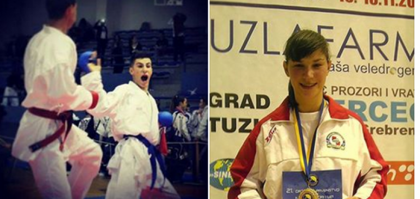 Delfina Tadić i Ivan Križanac nastupaju na međunarodnom turniru u Srbiji