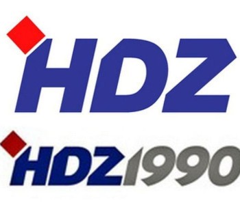 Poziv na Središnji predizborni skup HDZa 1990 u Mostaru