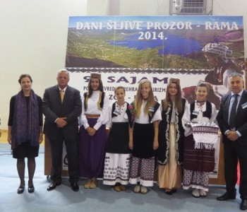 FOTO: svečano otvoren 9. sajam poljoprivrede, prehrane i turizma " Dani šljive 2014" u Prozoru