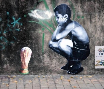 FOTO: Grafiti u Brazilu protiv Fife