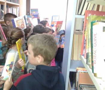 Učenici OŠ Alije Isakovića posjetili Narodnu knjižnicu Rama
