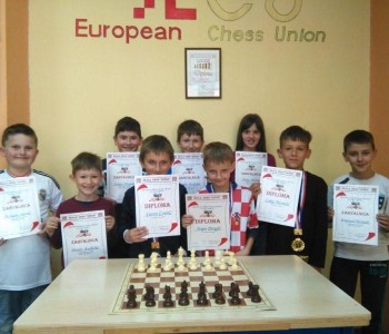 Završeno pojedinačno prvenstvo Škole šaha „Queen“ za 2015. godinu